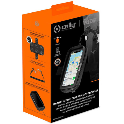 Magnetic mobile phone holder motorcycle IP64