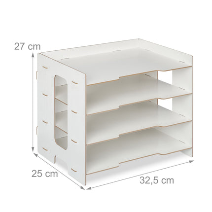 Pastkastīte no MDF ar 3 nodalījumiem