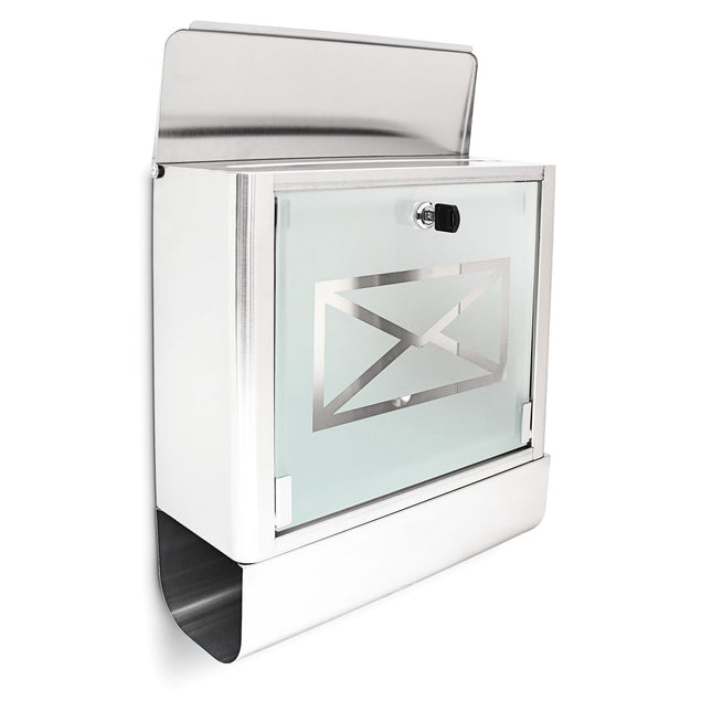 Mailbox in stainless steel