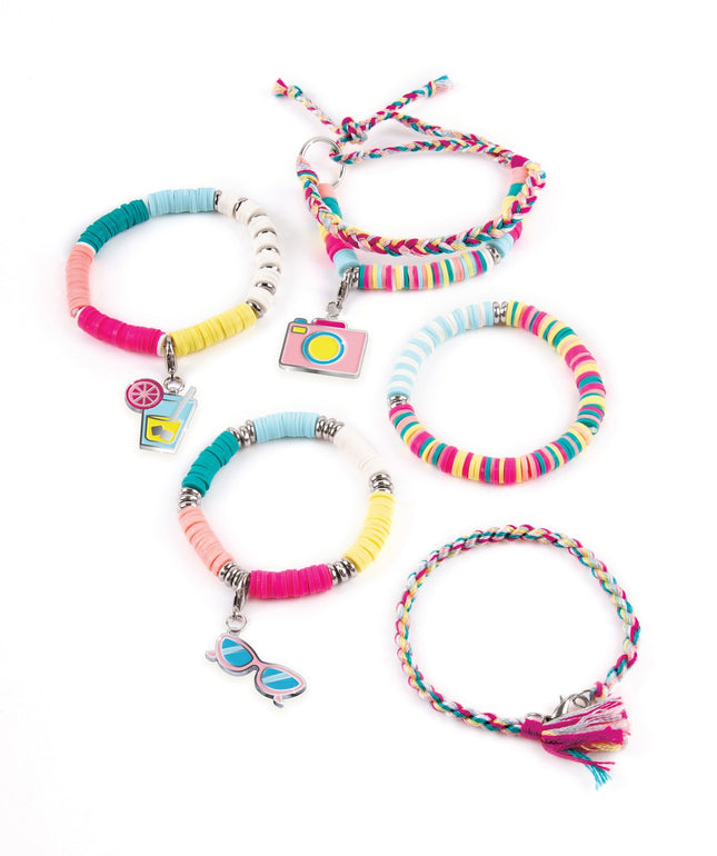 "Make It Real" pašu darinātu aproču komplekts "Summer Vibes Heishi Bead"