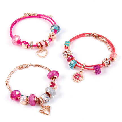 "Make It Real DIY Halo Charms" aproču komplekts "Think Pink"