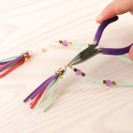 Make It Real DIY rotaslietu komplekts zamšādas aproces