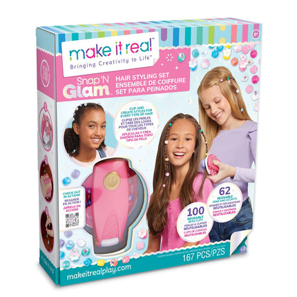 Matu veidošanas komplekts "Make It Real" "Snap N´ Glam"