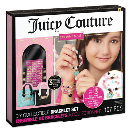 Make It Real Juicy Couture 3 rokassomiņas un rokassprādzes lielais komplekts