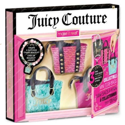 Make It Real Juicy Couture 3 rokassomiņas un rokassprādzes lielais komplekts