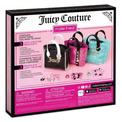 Make It Real Juicy Couture 3 rokassomiņas un rokassprādzes lielais komplekts
