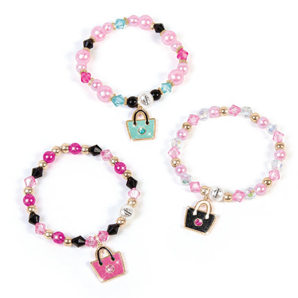 Make It Real Juicy Couture 3 rokassomiņas un rokassprādzes lielais komplekts