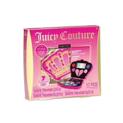 Make It Real Juicy Couture Bejeweled Beauty kosmētikas kompaktā pudelīte