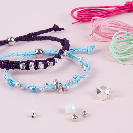 Make It Real varavīksnes Bling aproces DIY rotaslietu komplekts