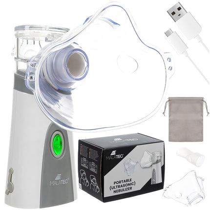 Malatec 22706 pārnēsājamais inhalators/nebulizators