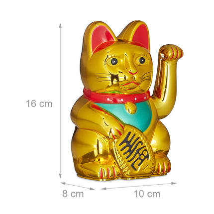 Maneki Neko vicinošais kaķis 16 cm