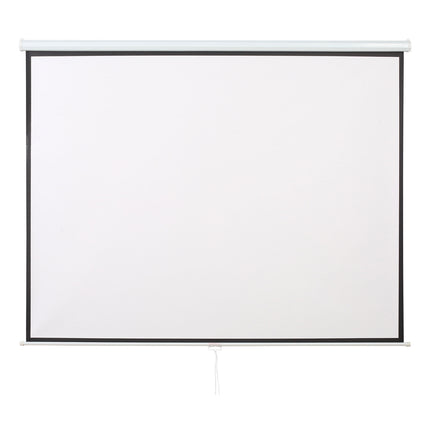 Manuāls projektora ekrāns 120" 4:3/16:9 mājas kinozālei