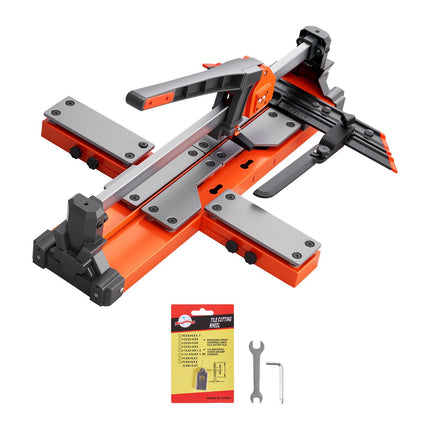 Manual Tile Cutter 600 mm, Tungsten Carbide Wheel, Angle Fence