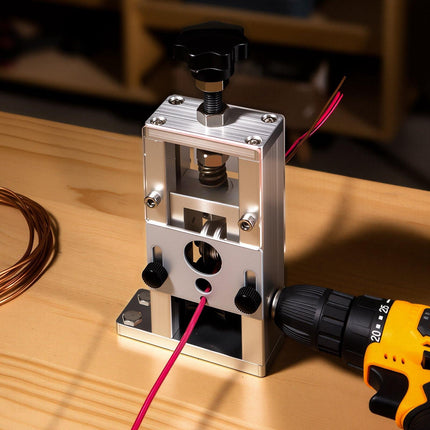 Manual Wire Stripper Machine, 1.5–25 mm, Drill-Ready