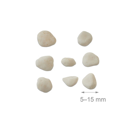 Marmora grants baltā krāsā 5-15 mm