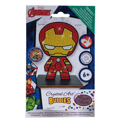 Marvel mākslas komplekts ar kristāliem, Dzelzs vīrs