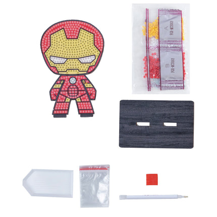 Marvel mākslas komplekts ar kristāliem, Dzelzs vīrs