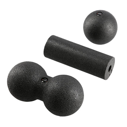 Masāžas rullīšu un bumbiņu komplekts - 3 daļas
