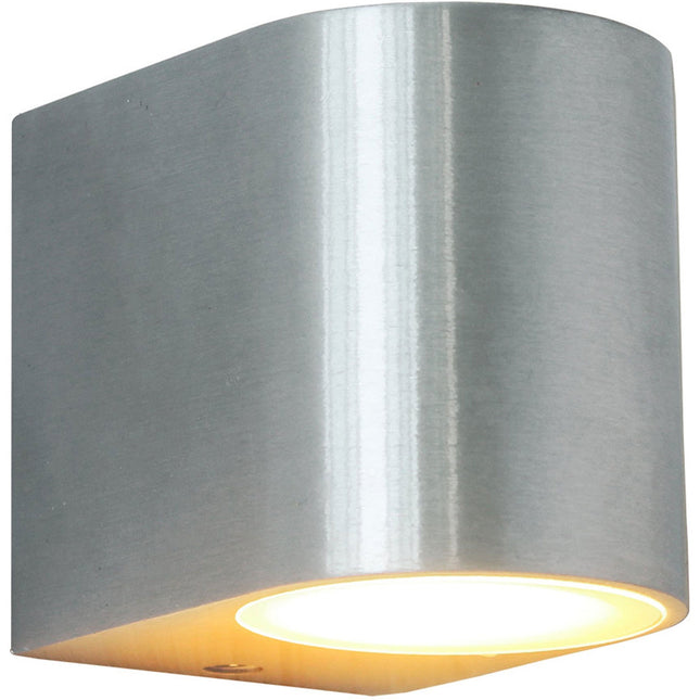 Mats I Wall luminaire GU10 socket IP44 Aluminium