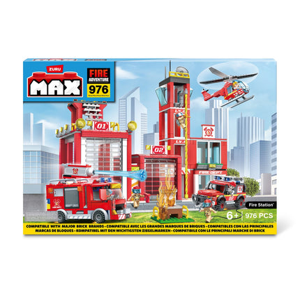 Max City ķieģeļu ugunsdzēsēju depo, 976 gab.