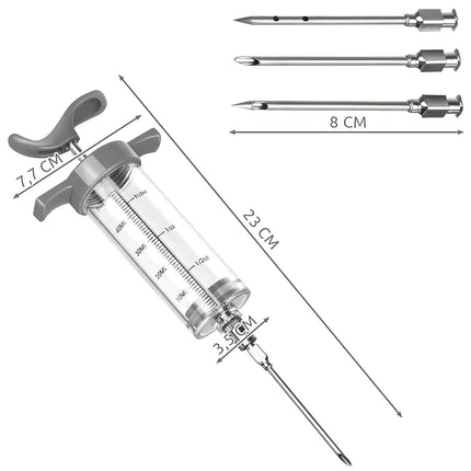 Meat injector + 3 needles Ruhhy 23055