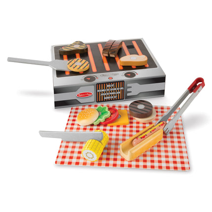 Melissa & Doug Grila un Servēšanas rotaļu komplekts Bbq