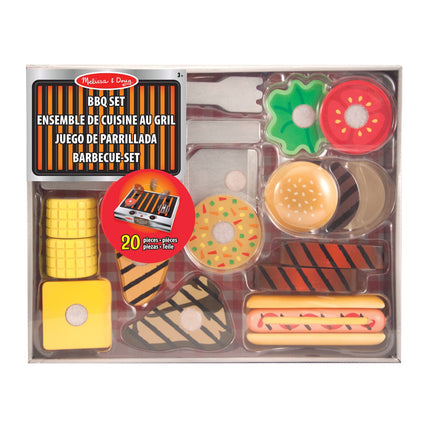 Melissa & Doug Grila un Servēšanas rotaļu komplekts Bbq
