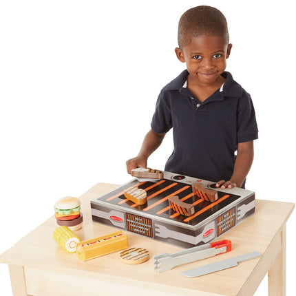 Melissa & Doug Grila un Servēšanas rotaļu komplekts Bbq