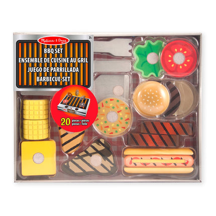 Melissa & Doug Grila un Servēšanas rotaļu komplekts Bbq