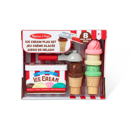 Melissa & Doug rotaļu komplekts Scoop & Stack saldējums