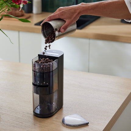 Melitta Linea koniskā maluma kafijas dzirnaviņas, 13 maluma iestatījumi