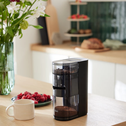 Melitta Linea koniskā maluma kafijas dzirnaviņas, 13 maluma iestatījumi
