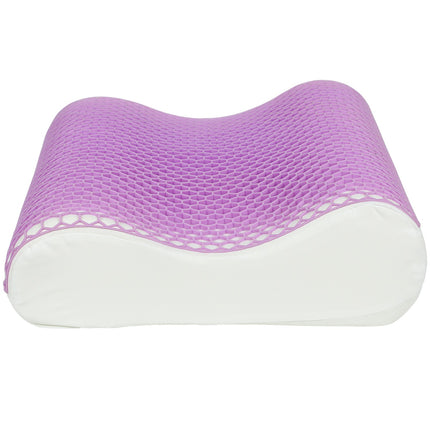 Atmiņas putu spilvens, ergonomisks kakla atbalsts, 2 augstumi
