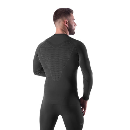 Men's Black Thermoactive Top, L/XL