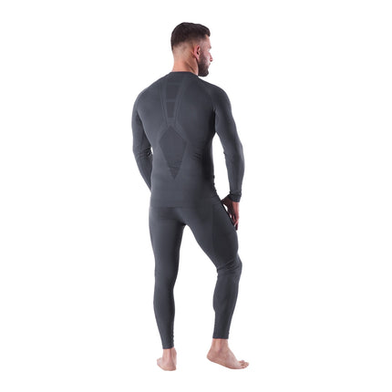 Vīriešu termoaktīvais tops, pelēks, 2XL/3XL
