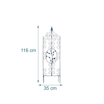 Metal Climbing Trellis for Roses and Vines