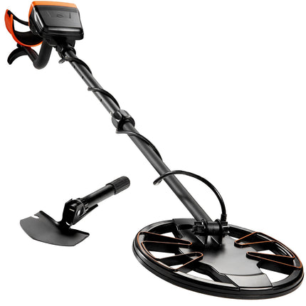 Metal Detector With 10-Inch Waterproof Coil, LCD, 7 Modes