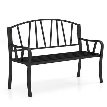 Metāla dārza sols 2-3 personām, izturīgs pret laikapstākļiem