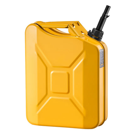 Metal Jerry Can 20L With Spout, Leakproof Handle