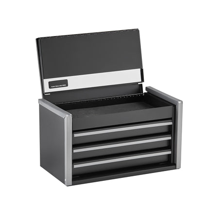 Metal Tool Box 8.6-Inch, 3-Drawer Mini Tool Chest