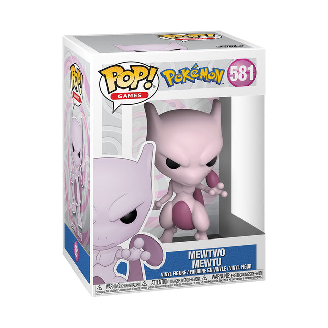 Mewtwo Funko Pop! vinila figūriņa - kolekcionējama rotaļlieta, 4 collas