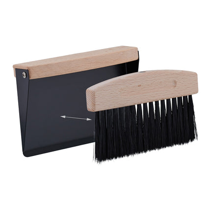 Mini liekšķeres un birstes komplekts ātrai galda tīrīšanai