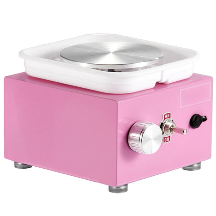 Mini Pottery Wheel, 0-320 RPM, Detachable Basin, 18 Tools