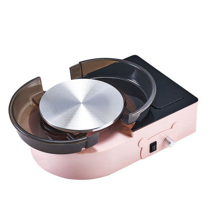 Mini Pottery Wheel 6 In, Adjustable Speed, Tools Kit, Pink
