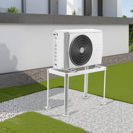 Mini Split Ground Stand, Adjustable Anti-Vibration, 9000-18000 BTU