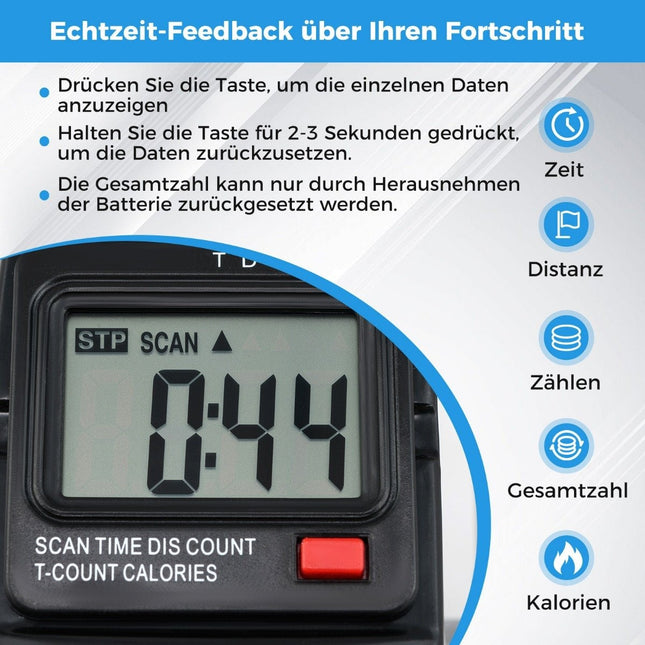 Mini fitnesa velotrenažieris roku un kāju trenažieris ar regulējamu pretestību, balts