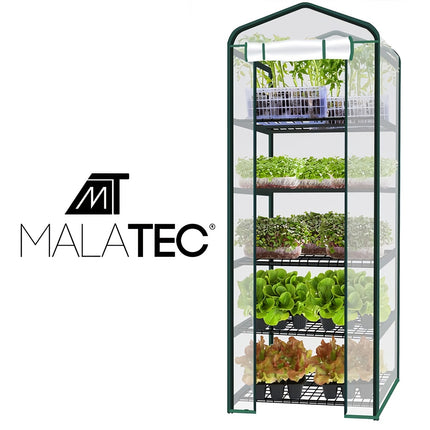 Mini folijas siltumnīca - 5 plaukti 23359