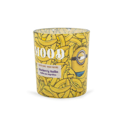 Aromātiskā svece "Minions" - augļu, salda, deg 25 stundas