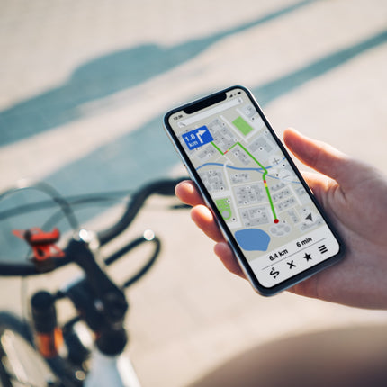 Mobilā tālruņa turētājs velosipēdam