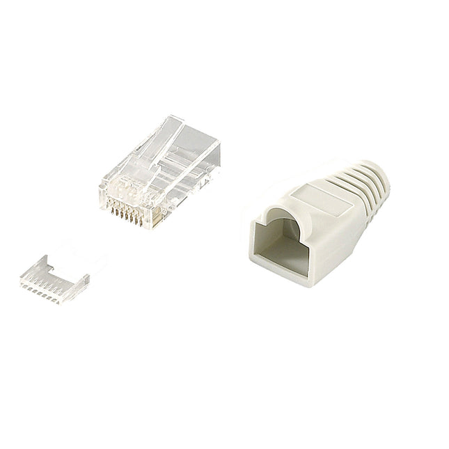 Modular plug Cat6 Unshielded 100pcs